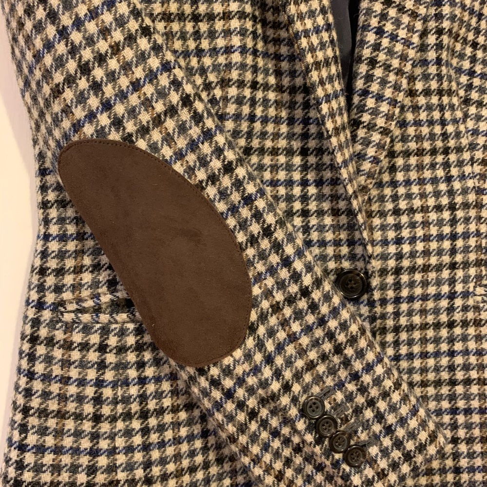 Jcrew wool houndstooth blazer